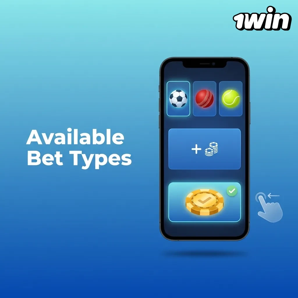Overview of Single, Express, and System bet types available on the platform.