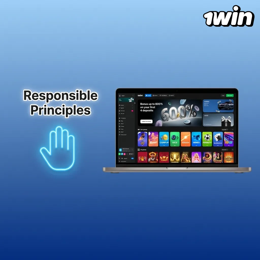 Responsible gaming principles listing safe betting habits like setting limits and taking breaks.